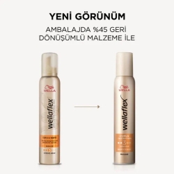 Wellaflex Curls Definition Saç Köpüğü 200ml - 3