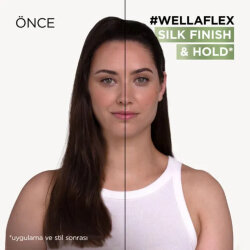 Wellaflex İpeksi Bitiş & Ultra Güçlü Tutuş Saç Köpüğü 200 ml - 6