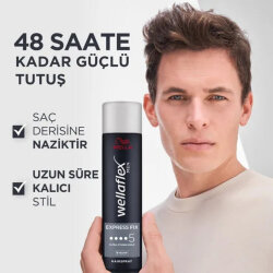 Wellaflex Men Express Fix Ultra Strong Saç Spreyi 250ml - Wella (1)