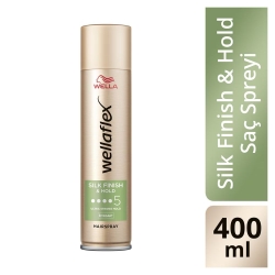 Wellaflex Silk Finish and Hold Ultra Strong Hold Saç Spreyi 400ml - Wella