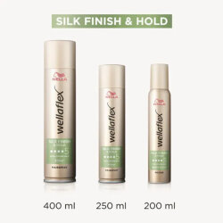 Wellaflex Silk Finish and Hold Ultra Strong Hold Saç Spreyi 400ml - 8