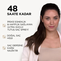 Wellaflex Silk Finish and Hold Ultra Strong Hold Saç Spreyi 400ml - 7