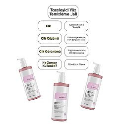 Wiwify Aloe Vera & Papatya Özlü Arındırıcı Yüz Temizleme Jeli 500 ml - 5