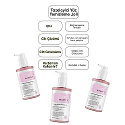 Wiwify Arındırıcı Tazeleyici Yüz Temizleme Jeli 200ml - 4