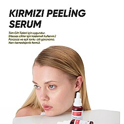 Wiwify Gözenek Sıkılaştırıcı Akne Karşıtı Botanikal AHA BHA Kolajen Peeling Serum 30ml - 3