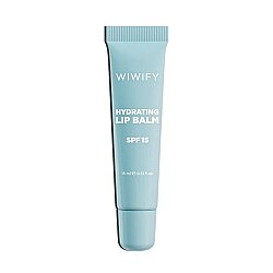 Wiwify Hydrating Lip Balm SPF 15 – Şeffaf & Parlak Bitişli Güneş Korumalı Dudak Balmı 15 ml - Wiwify