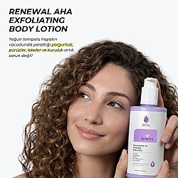 Wiwify Renewal AHA %12 Vücut Losyonu – Arındırıcı & Nemlendirici Etkili 350 ml - 4