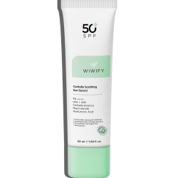 Wiwify Yatıştırıcı Onarıcı Yüksek Korumalı Centella Soothing Güneş Serumu SPF50+ Pa 50++++ 50ml