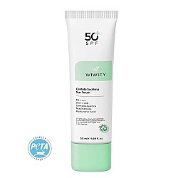 Wiwify Yatıştırıcı, Onarıcı, Yüksek Korumalı, Centella Soothing Güneş Serumu SPF50+ Pa 50++++ 50ml - Wiwify