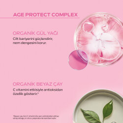 Yabani Gül Özlü Kırışıklık Karşıtı Pürüzsüzleştirici Gece Bakım Kremi 40ml - 3