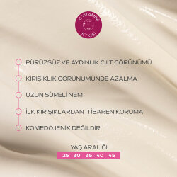 Yabani Gül Özlü Kırışıklık Karşıtı Pürüzsüzleştirici Gündüz Bakım Kremi 40ml - 2
