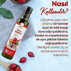 Zühre Ana Alıç Sirkesi Doğal Fermantasyon 500 ml - Zühre Ana (1)