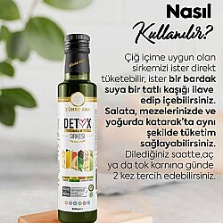 Zühre Ana Detox Gold Sirkesi Doğal Fermantasyon 250 ml - 3