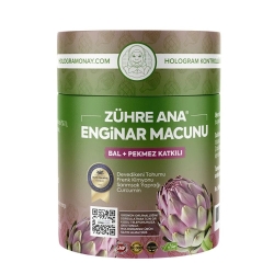 Zühre Ana Enginar Macunu Bal ve Pekmez Katkılı Macun 240 Gr - Zühre Ana