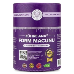 Zühre Ana L-Carnitine Destekli Form Macunu 240gr - Zühre Ana